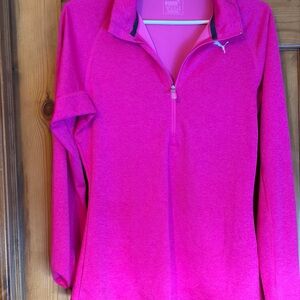 Puma Women's Pink Long Sleeve Top